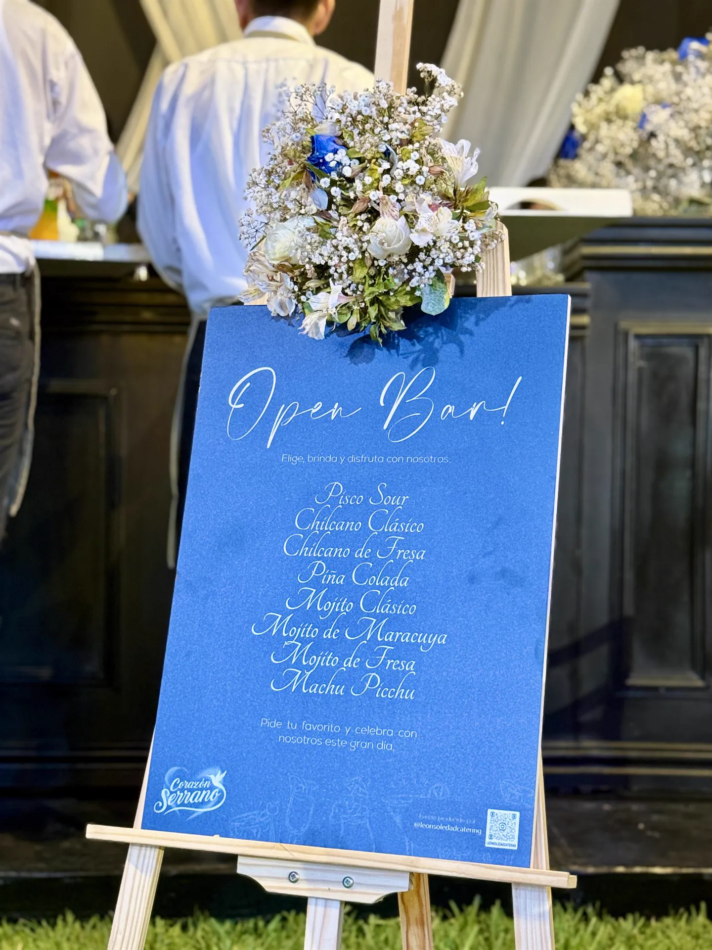 Open bar en evento corporativo