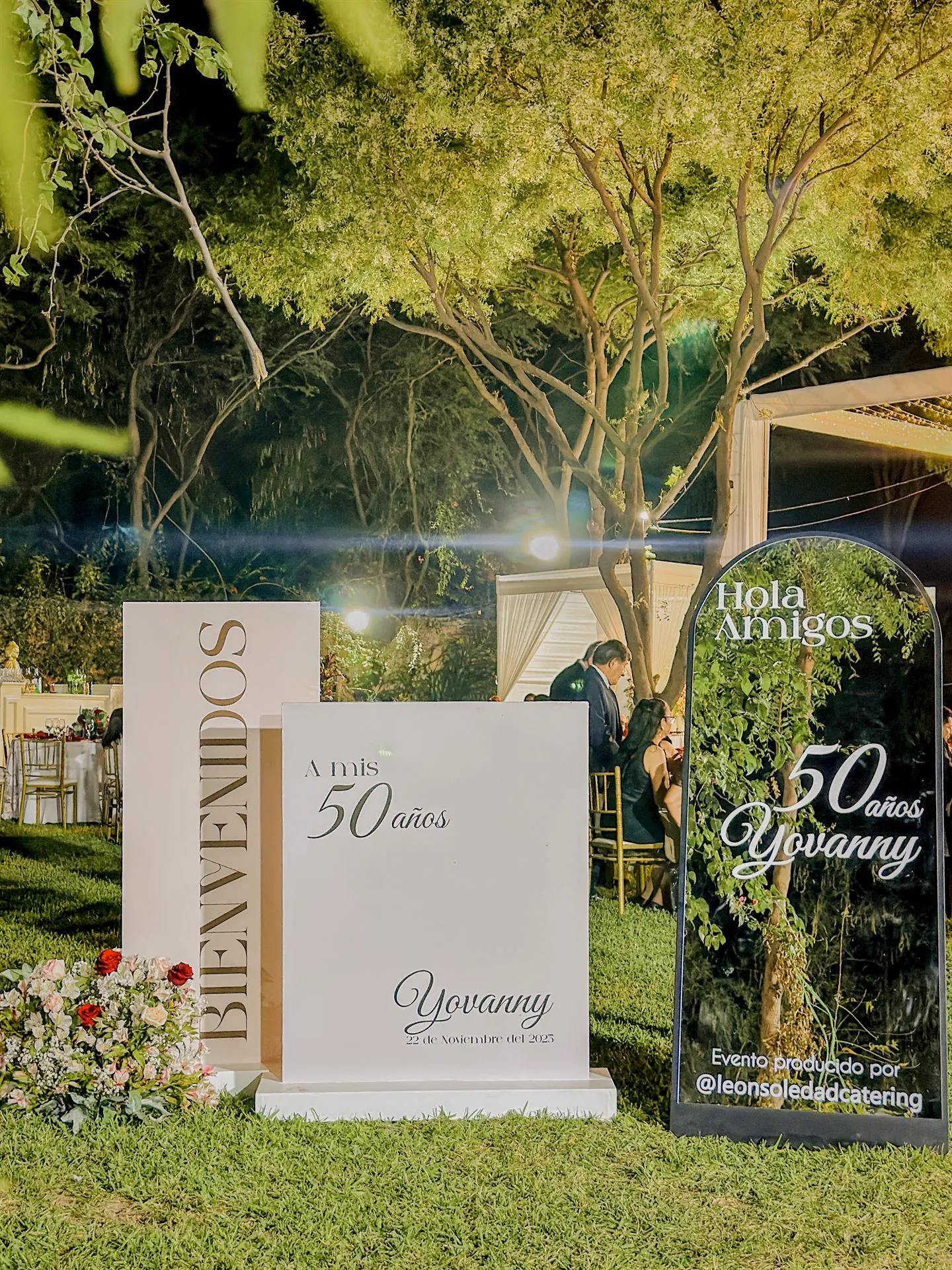 Señalética y ambientación de evento